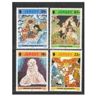 Jersey 1992 Batik Art Designs Set of 4 Stamps SG587/90 MUH