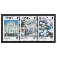 Jersey 1993 Europa/Contemporary Art Set of 3 Stamps SG625/27 MUH