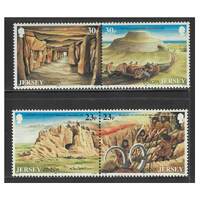 Jersey 1994 Europa/Archaeological Discoveries Set of 4 Stamps SG655/58 MUH