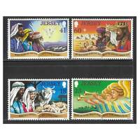 Jersey 1994 Christmas/Carols Set of 4 Stamps SG680/83 MUH