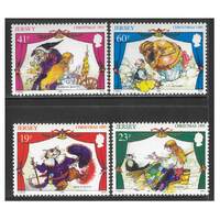 Jersey 1995 Christmas Set of 4 Stamps SG727/30 MUH