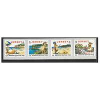 Jersey 1999 Reprint - Tourism/Lillie the Cow Set of 4 Self-adhesive Stamps SG770a/73a MUH