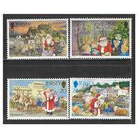 Jersey 1997 Christmas Set of 4 Stamps SG836/39 MUH