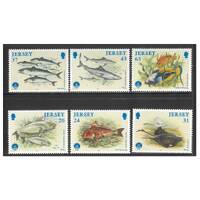 Jersey 1998 International Year of the Ocean Set of 6 Stamps SG864/69 MUH 