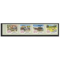 Jersey 1998 Days Gone By/Food & Drinks Making Set of 4 Stamps Self-adhesive SG870/73 MUH