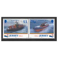 Jersey 1999 175th Anniv of Royal National Lifeboat Set of 2 Stamps SG890/91 MUH