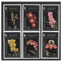 Jersey 1999 Orchids 4th Series Set of 6 Stamps SG892/97 MUH