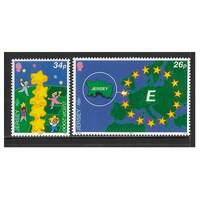 Jersey 2000 Europa Set of 2 Stamps SG934/35 MUH