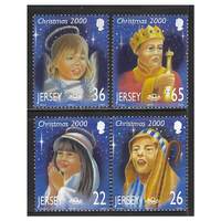 Jersey 2000 Christmas Set of 4 Stamps SG968/71 MUH