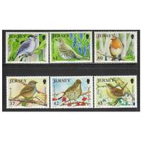 Jersey 2009 Birdlife 3rd Series/Songbirds Set of 6 Stamps SG1450/55 MUH