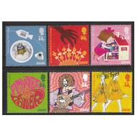 Jersey 2018 Popular Culture 2nd Series Set of 6 Stamps SG2226/31 MUH