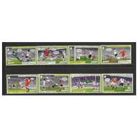 Jersey 2022 FA Cup Finals 150th Anniv Set of 8 Stamps MUH