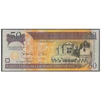 Dominican Republic 2012 - 50 Pesos Single Banknote UNC