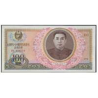 Korea North 1978 - 100 Won Single Banknote UNC