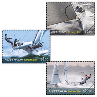 Australia 2022 Under Sail Set of 3 Stamps MUH 