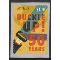 Australia 2022 Buckle Up! 50 Years Single Stamp Self-adhesive MUH