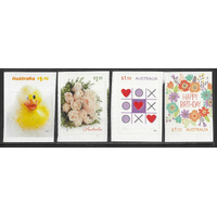 Australia 2022 Times to Cherish/Special Occasions Set of 4 Self-adhesive Stamps ex booklet MUH