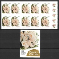 Australia 2022 Times to Cherish/Bouquet Booklet/10 Stamps MUH