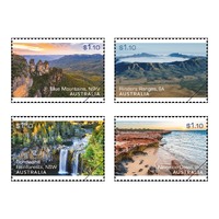 Australia 2022 Our Beautiful Continent Set of 4 Stamps MUH