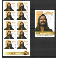 Australia 2022 Legends of Filmmaking Warwick Thornton Booklet/10 Stamps MUH