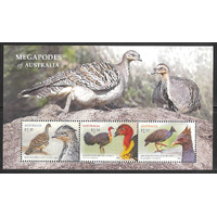 Australia 2022 Megapodes of Australia Mini Sheet MUH