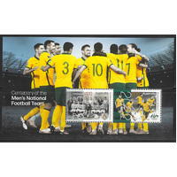 Australia 2022 Centenary of the Mens National Football Team Mini Sheet MUH