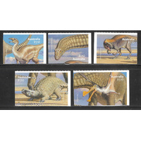 Australia 2022 Australian Dinosaurs Set of 5 Self-adhesive Stamps ex-booklet MUH
