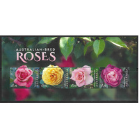 Australia 2022 Australian-bred Roses Mini Sheet of 4 Stamps MUH