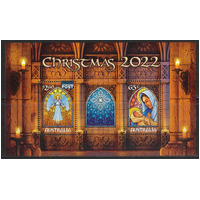 Australia 2022 Christmas Mini Sheet MUH
