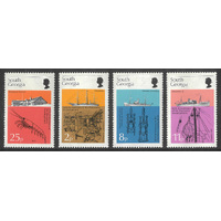 South Georgia 1976 Discovery Investigations 50th Anniversary Set of 4 Stamps SG 46/9 MUH