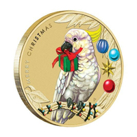 Australia 2021 Merry Christmas $1 Coin