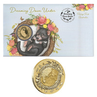 Australia 2021 Dreaming Down Under Tasmanian Devil $1 Coin PNC