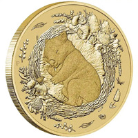 Australia 2021 Dreaming Down Under Wombat $1 Coin 