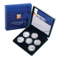 Royal Australian Mint 2001 Masterpieces in Silver Champions Of Federation 6-Coin Set