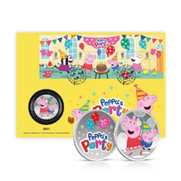Great Britain 2024 Celebrating 20 Years of Peppa Pig Peppa's Party Medal Cover