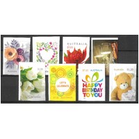 Australia 2023 Special Occasions Set of 8 Self-adhesive Stamps ex booklet MUH 