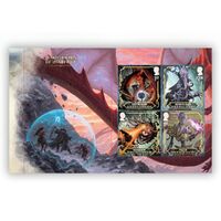 Great Britain 2024 DUNGEONS & DRAGONS 50th Anniv. Roleplay Game Booklet Pane 1