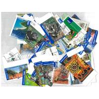 Australia - 100 Different International Stamps Mixed in Bag All CTO High Grade