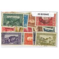 Bosnia Herzegovina - 25 Different Stamps