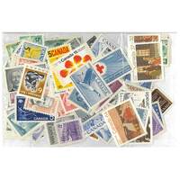 Canada - 100 Different Stamps Mint Commems.