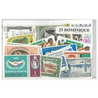 Dominica (British) - 25 Different Stamps