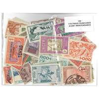 French Colonies - 100 Different Stamps (Pre Independence) 