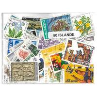 Iceland - 50 Different Stamps