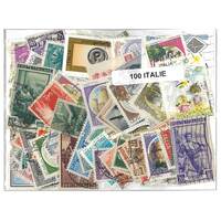 Italy - 100 Different Stamps
