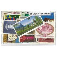 Liechtenstein - 50 Different Stamps