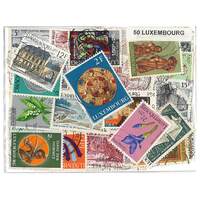 Luxembourg - 50 Different Stamps