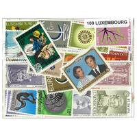 Luxembourg - 100 Different Stamps