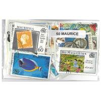 Mauritius - 50 Different Stamps