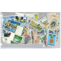 Norfolk Isl. - 100 Different Stamps Mostly Mint Unhinged