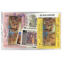 Salvador - 50 Different Stamps
